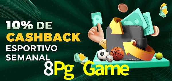 10% de bônus de cashback na 8Pg Game