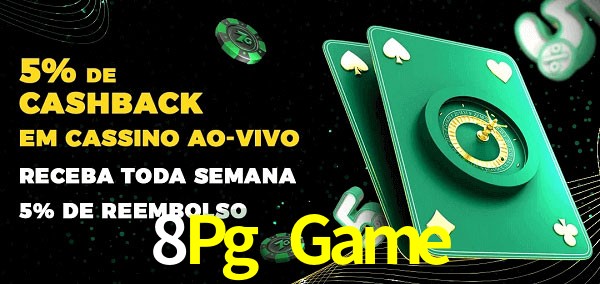 Promoções do cassino ao Vivo 8Pg Game